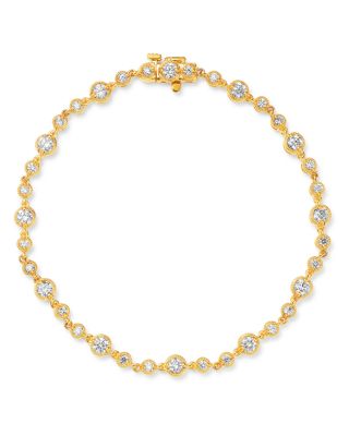 Bloomingdale's - Bezel-Set Diamond Milgrain Bracelet in 14K Yellow Gold, 2.05 ct. t.w. - 100% Exclusive