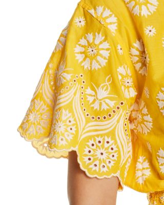 【トリーバーチ】Eyelet Embroidered Dress Tory Burch Embroidered Eyelet Dress | Bloomingdale's