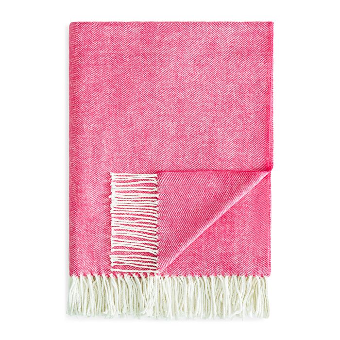 Lands Downunder Landsdown Under Herringbone Cotton Blend Throw