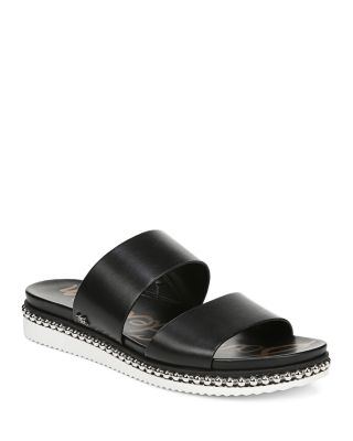 sam edelman asha leather slides