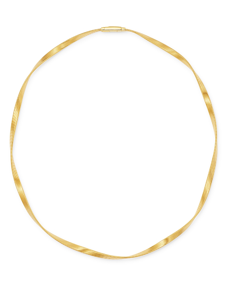 Marco Bicego 18k Yellow Gold Marrakech Twisted Collar Necklace, 16.5 In Gold