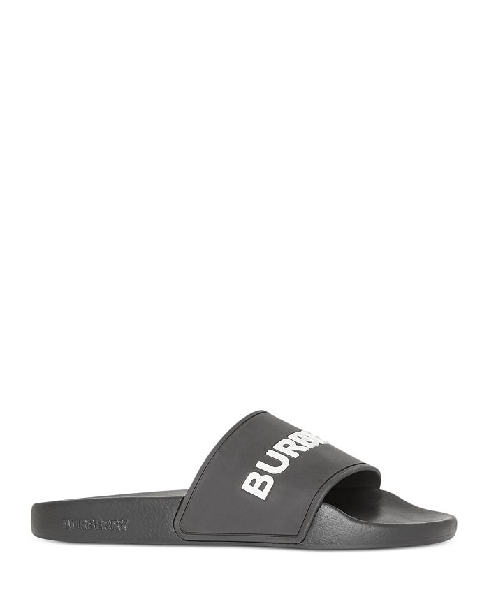 Burberry pool slides cheap
