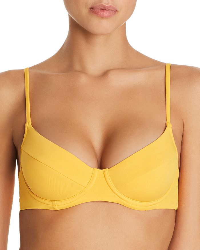 Onia Weworewhat Lydia Underwire Bikini Top In Citrus ModeSens