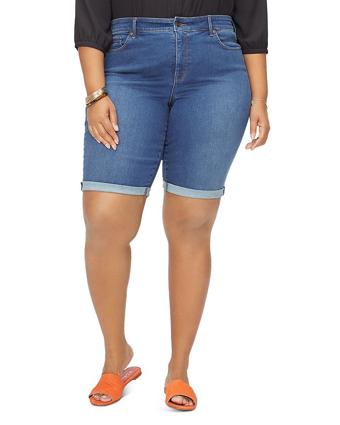 Nydj briella deals cuffed bermuda shorts