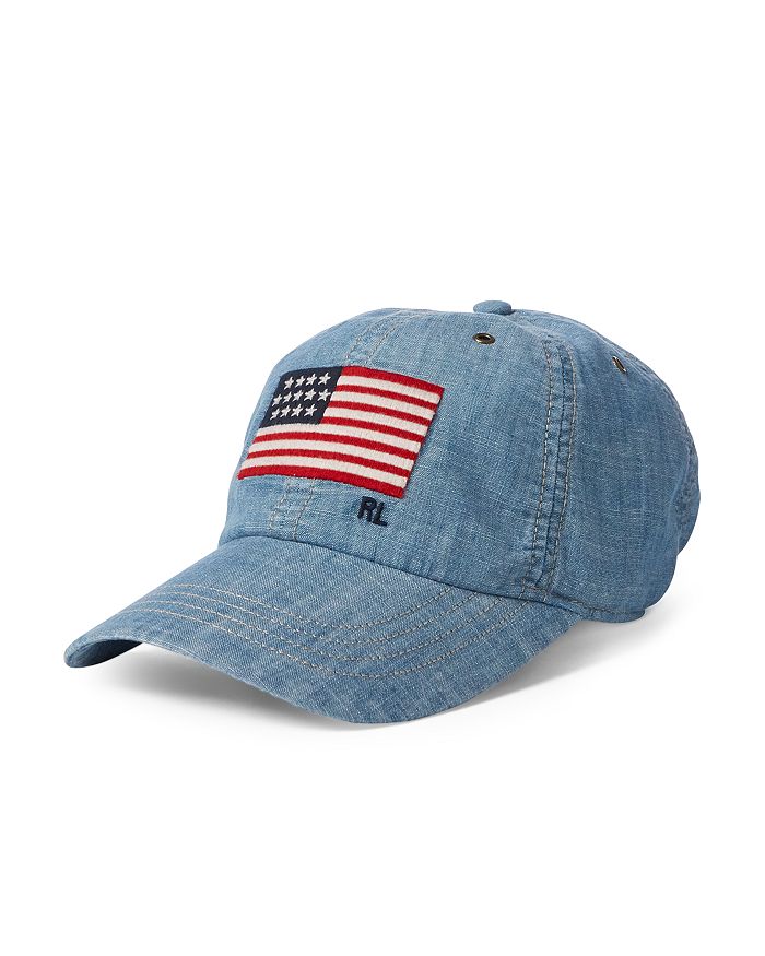 Polo Ralph Lauren Iconic Cap In Chambray Blue