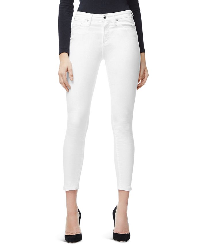 Good American Good Legs Crop Jeans in White001 | Bloomingdale's