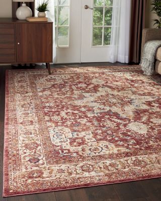 MINK HOME Taza Heriz Area Rug, 8'3" x 11'6"