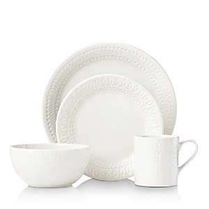 Kate Spade New York Willow Drive 4-piece Place Setting In White