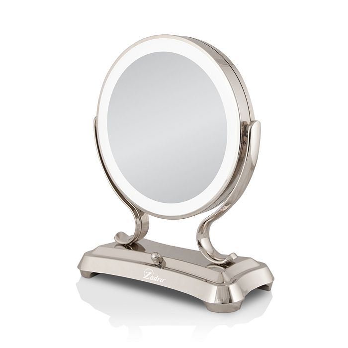 Zadro Surround Lighted Glamour Mirror 1x/5x In Polished Nickel
