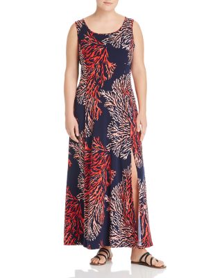 Michael kors reef print dress hotsell