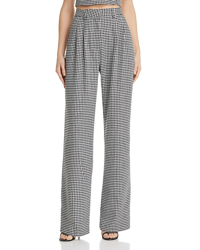 Bec Bridge French Liaison Houndstooth Pants Bloomingdale s