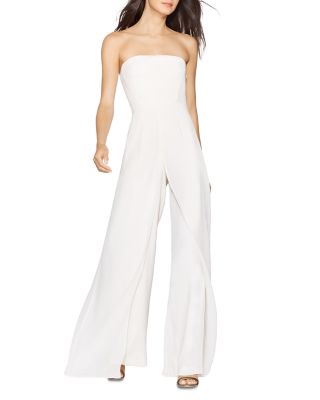 halston overlay jumpsuit