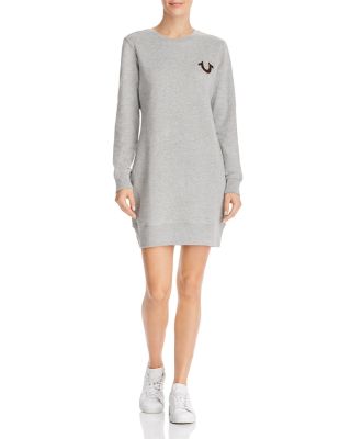 true religion sweatshirt dress