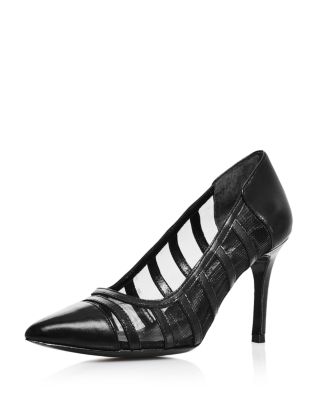 charles david black pumps