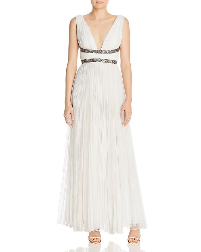 Maria Lucia Hohan Penelope Pleated Tulle Maxi Dress | Bloomingdale's