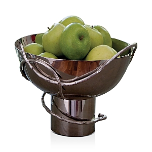 Global Views Twig Bowl In Nickel