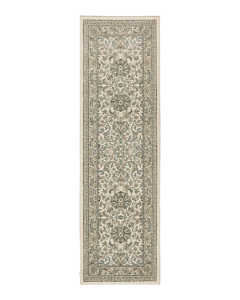 Karastan Euphoria Newbridge Runner Rug, 2'4 X 7'10 In Natural