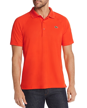 Lacoste Sport Ultra Dry Regular Fit Polo Shirt In Red