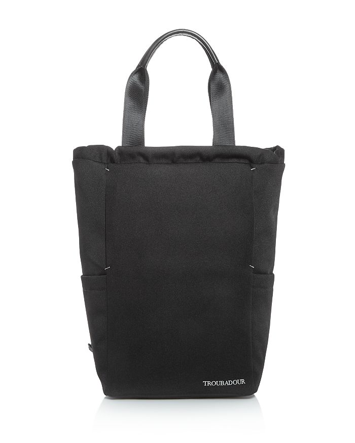 Troubadour Explorer Range Convertible Nylon Backpack In Black