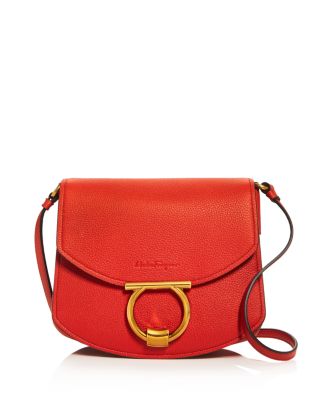 salvatore ferragamo margot small leather satchel