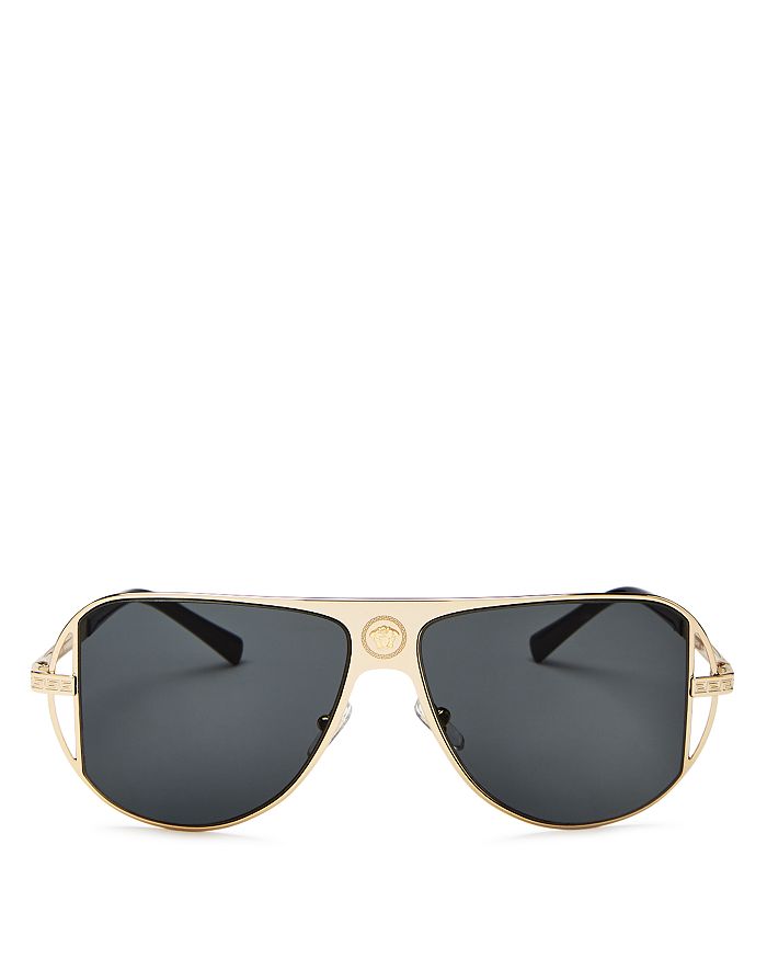 Versace Unisex Aviator Sunglasses, 57mm | Bloomingdale's