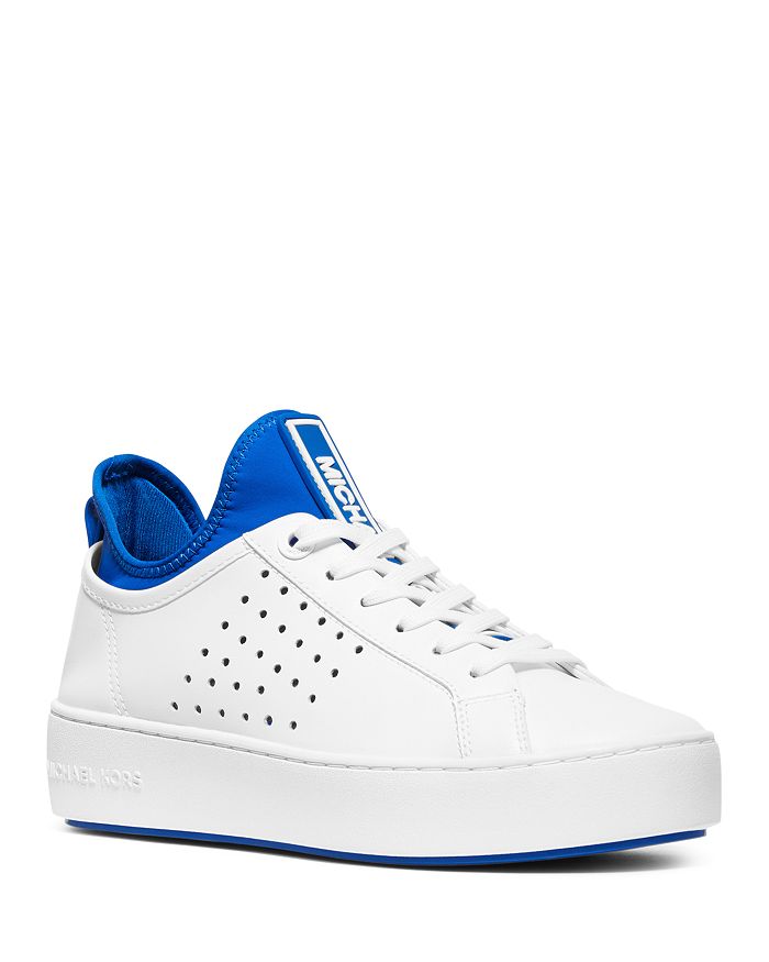 Michael Michael Kors Women's Ace Low-top Sneakers In Grecian Blue