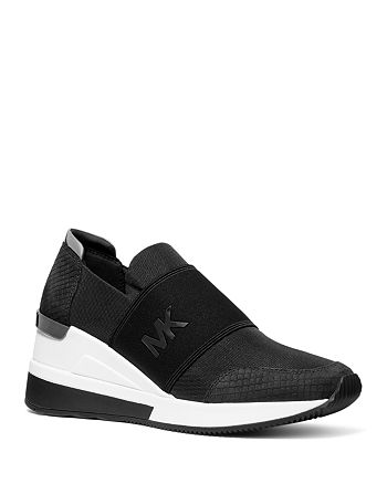 MICHAEL Michael Kors Women's Felix Nylon Slip-On Sneakers | Bloomingdale's