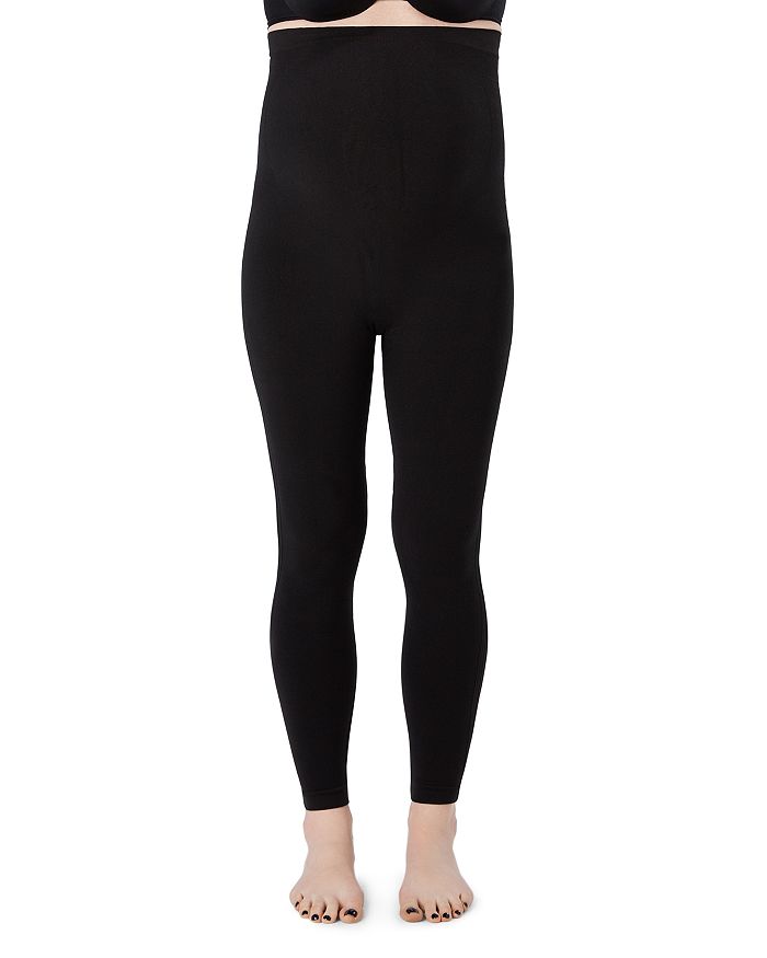Shop Spanx Maternity Mama Look At Me Now Leggings In Very Black