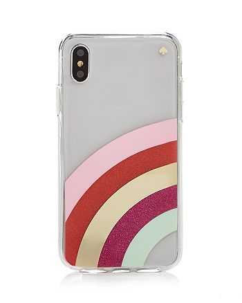 kate spade new york Glitter Rainbow XR & XS Max iPhone Case | Bloomingdale's