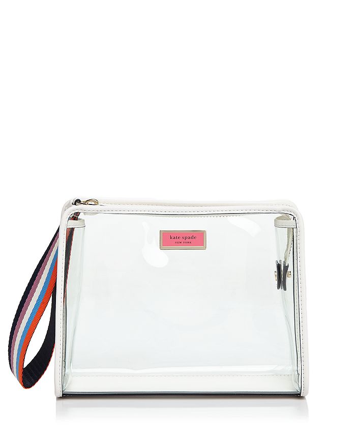 Kate spade clearance clear cosmetic bag
