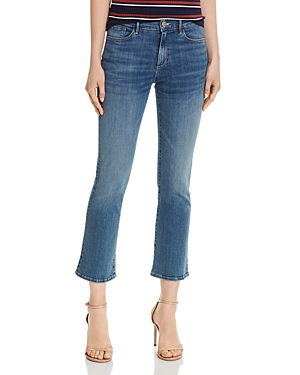 3x1 W2.5 Cropped Baby Bootcut Jeans In Luca