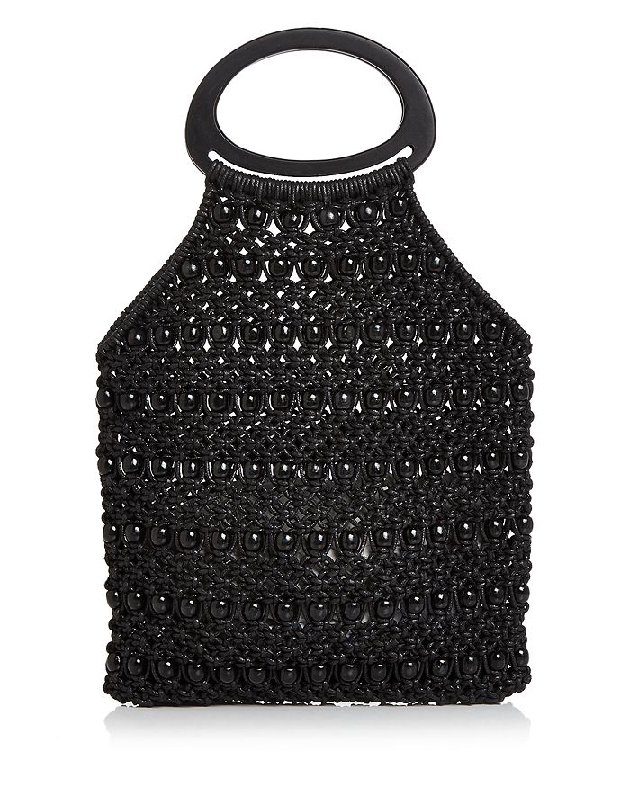 AQUA Crochet Beaded Bag - 100% Exclusive | Bloomingdale's