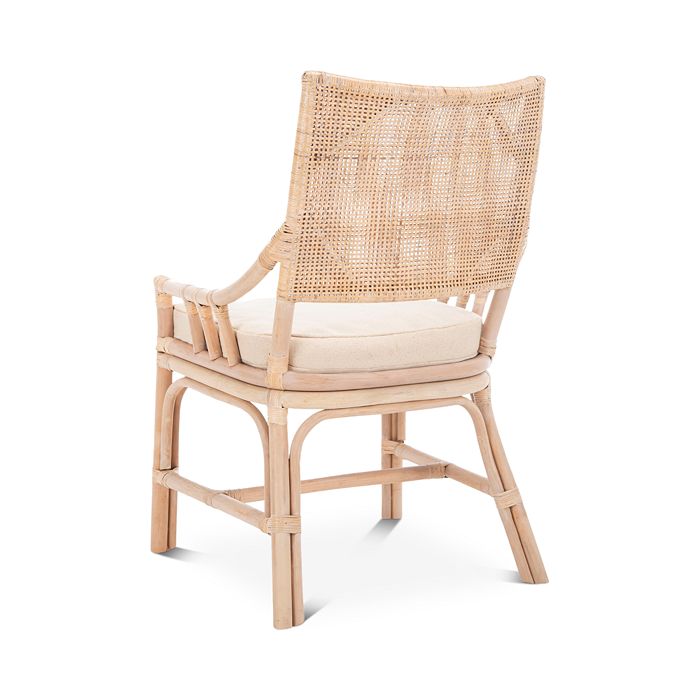 Shop Safavieh Donatella Rattan Chair In Natural White Wash