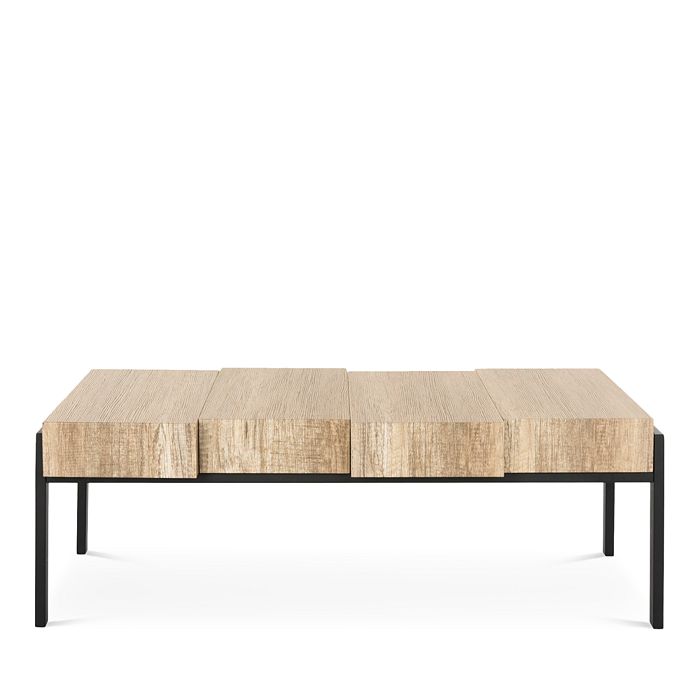 Safavieh Couture Alexander Rectangular, Contemporary Rustic Coffee Tables