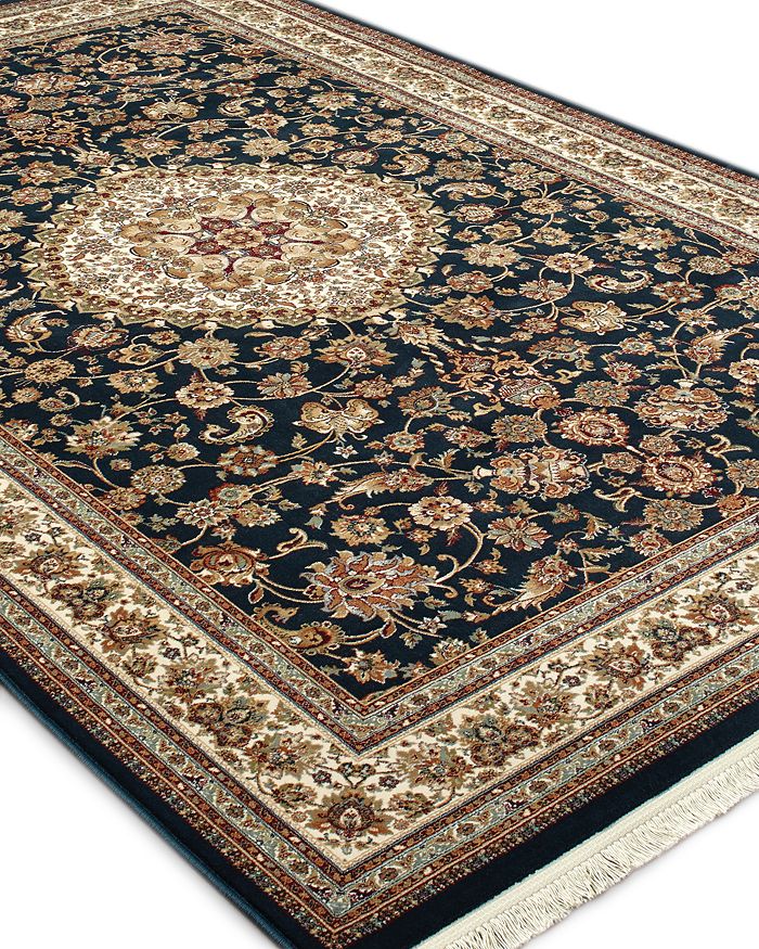 Shop Oriental Weavers Masterpiece 33b Area Rug, 9'10 X 12'10 In Navy/ivory