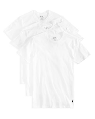 Polo Ralph Lauren Slim Fit Crewneck Undershirt, Pack of 3 | Bloomingdale's