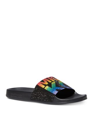 michael kors pride slides