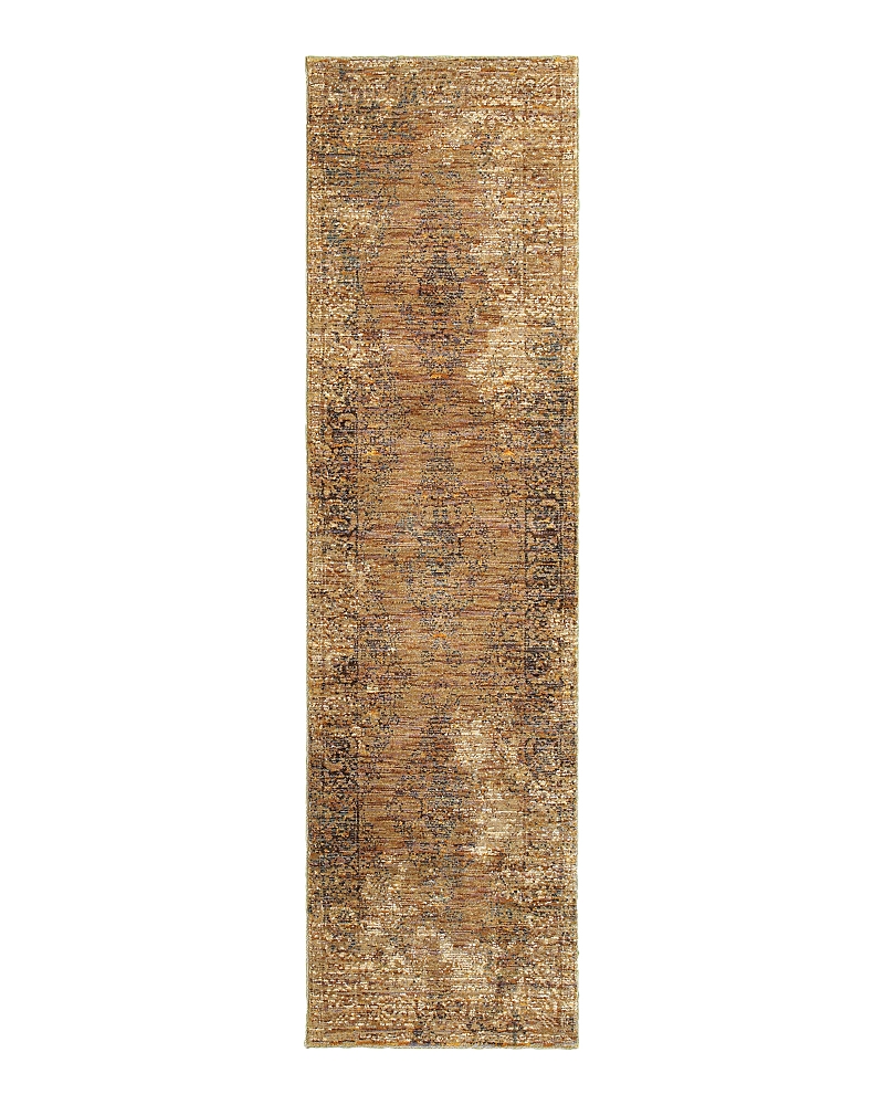 Oriental Weavers Andorra 6845d Runner Rug, 2'3 X 8' In Gold/brown