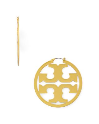 tory burch hoop earrings