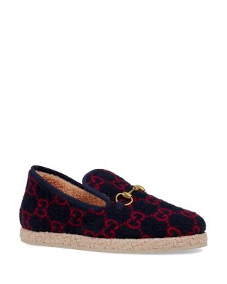gucci wool loafers