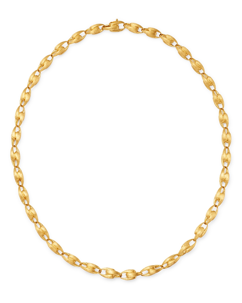 Marco Bicego 18k Yellow Gold Lucia Small Chain Link Necklace, 17.75 In Gold