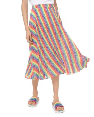 michael kors rainbow skirt