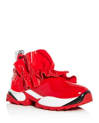 Sergio Rossi Women's Sergio Extreme Ruffle Low-Top Sneakers