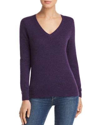 purple womens sweater