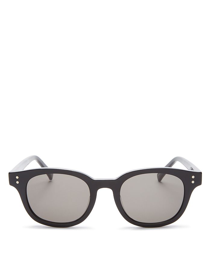 Le Specs Unisex Hermetica Square Sunglasses, 50mm In Black/khaki Solid
