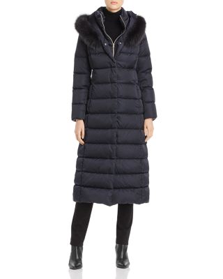 cole haan down maxi coat