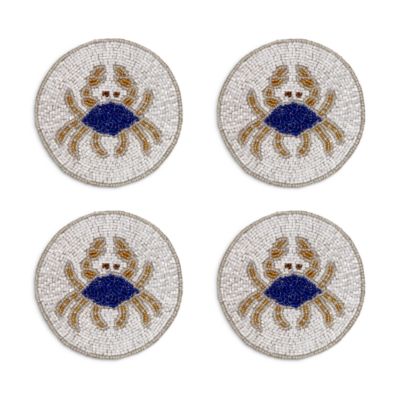 Joanna Buchanan Crab Coasters, Set of 4