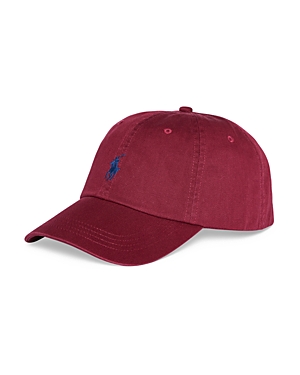 Polo Ralph Lauren Signature Pony Hat In Red