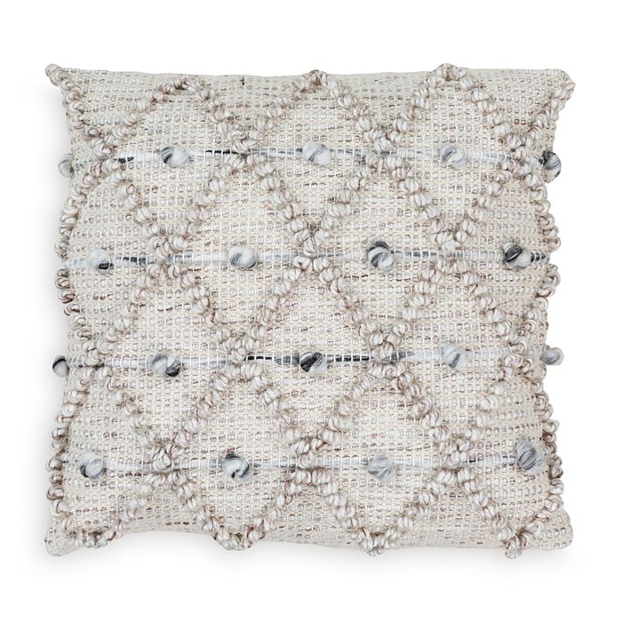Surya Anders Textured Throw Pillow, 18 X 18 In Khaki