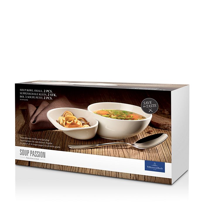 Shop Villeroy & Boch Soup Passion Soup Bowl, Set Of 2 In White
